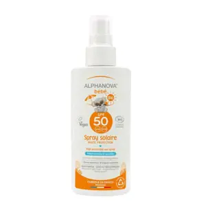 Alphanova - Opalovací krém pro miminka SPF 50 BIO, 125 ml