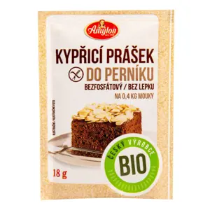 Produkt Amylon - Kypřící prášek do perníku bezlepkový BIO, 18 g *CZ-BIO-001 certifikát