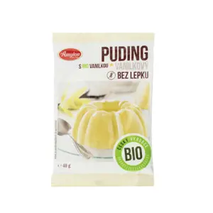 Produkt Amylon - Puding vanilkový bezlepkový, BIO, 40 g