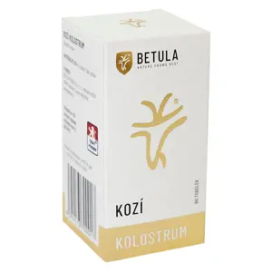 Produkt Betula - Kozí kolostrum (colostrum), 250 mg, 60 kapslí