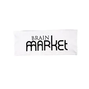 BrainMax BrainMarket Sportovní čelenka Barva: Bílá