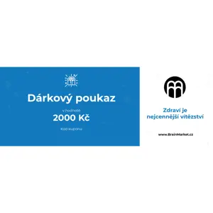 BrainMax Dárková elektronická poukázka 2000 Kč