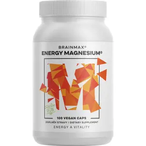 Produkt BrainMax Energy Magnesium®, 1000 mg, Hořčík Malát 200 mg, 100 kapslí