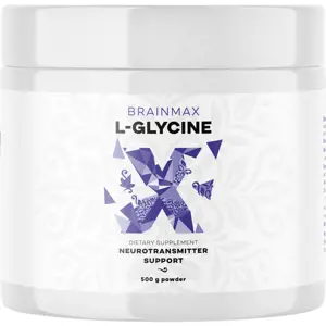 BrainMax Glycine, L-Glycin, 500 g