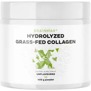 BrainMax Hydrolyzovaný Kolagen, Grass-fed Collagen, 400 g