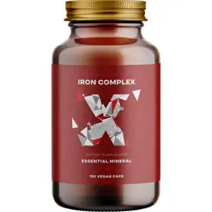 Produkt BrainMax Iron Complex, železo bisglycinát, 25 mg, 100 rostlinných kapslí