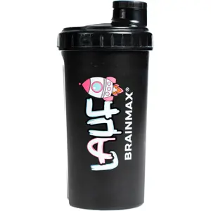 Produkt BrainMax LAUF plastový shaker (šejkr), černý, 700 ml