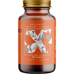 Produkt BrainMax Liposomal Vitamin C UPGRADE, Lipozomální Vitamín C, 500 mg, 60 rostlinných kapslí