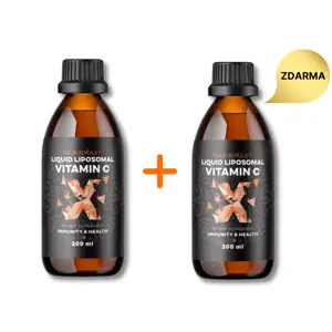 BrainMax Lipozomální Vitamín C, 200 ml 1+1 ZDARMA