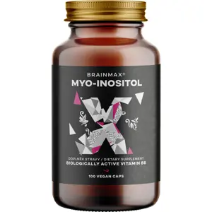 BrainMax Myo-Inositol 500 mg, 100 rostlinných kapslí