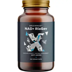 BrainMax NAD+ RiaGev®, 750 mg, 100 rostlinných kapslí