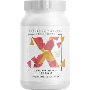 BrainMax Natural MeIatonin, 120 rostlinných kapslí