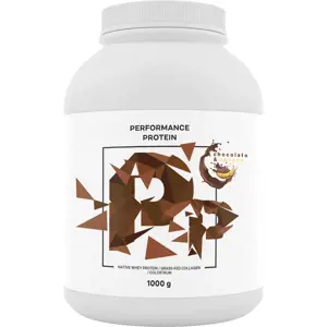 BrainMax Performance protein, nativní syrovátkový protein, čokoláda a banán, 1000 g