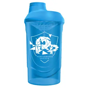 BrainMax plastový shaker (šejkr), modrý, 600 ml