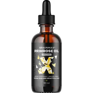 BrainMax Primrose oil BIO, pupálkový olej, 90 ml