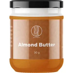 BrainMax Pure Almond Spread, 100% Mandlový krém, BIO, 30 g