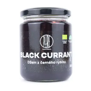 Produkt BrainMax Pure Black Currant Jam, Džem Černý rybíz BIO, 260g