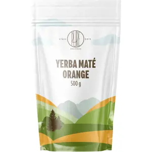 Produkt BrainMax Pure BrainMax Yerba Maté Orange, Yerba maté pomeranč, 500 g