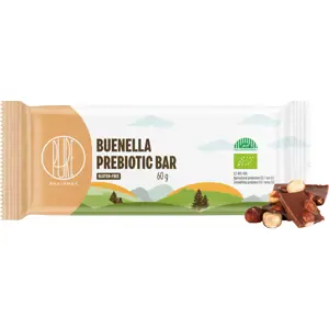 BrainMax Pure Buenella Prebiotic Bar, prebiotická tyčinka, Buenella, BIO, 60 g