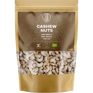 Produkt BrainMax Pure Cashew Nuts, Kešu ořechy BIO, 250 g