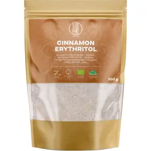 Produkt BrainMax Pure Cinnamon Erythritol, Erythritol Skořice, moučka, BIO, 500 g