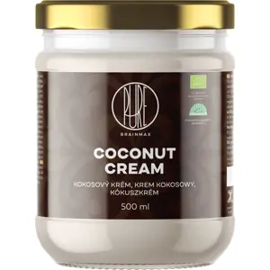 BrainMax Pure Coconut Cream, Kokosový krém BIO, 500 g