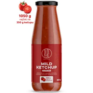 BrainMax Pure Ketchup, mild (jemný kečup), 350 g