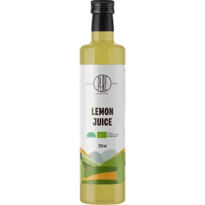 BrainMax Pure Lemon juice, Citronová šťáva, BIO, 250 ml