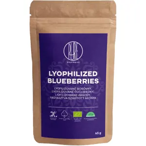 Produkt BrainMax Pure Lyophilized Blueberries, Lyofilizované borůvky BIO, 45 g