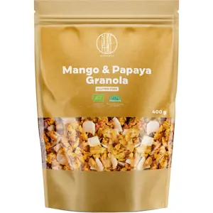 BrainMax Pure Mango & Papaya Granola BIO, 400 g