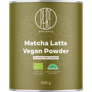 BrainMax Pure Matcha Latte Vegan, BIO, 300 g