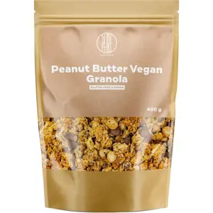 Produkt BrainMax Pure Peanut Butter Vegan Granola, granola s arašídovým máslem, 400 g