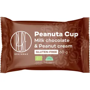 Produkt BrainMax Pure Peanuta Cup, Čoko košíček s arašídovým krémem, BIO, 60 g