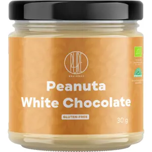 Produkt BrainMax Pure Peanuta White Chocolate, Arašídový krém s bílou čokoládou, BIO, 30 g