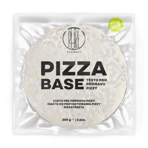 BrainMax Pure Pizza Base, hotové těsto na pizzu z Itálie, 2 ks