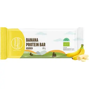 BrainMax Pure Protein Bar, Proteinová tyčinka, Banán, BIO, 60 g