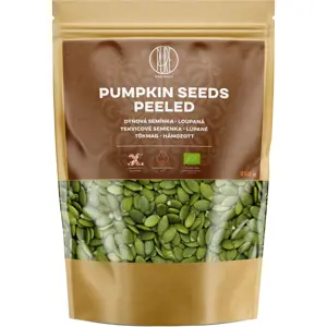 BrainMax Pure Pumpkin Seeds Peeled, Dýňová semínka BIO, 250g