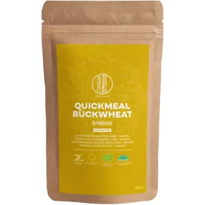 Produkt BrainMax Pure QuickMeal, Pohanková kaše s banánem, BIO, 250 g