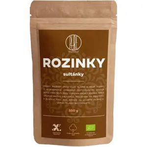 BrainMax Pure Rozinky Sultánky sušené BIO, 500g