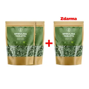 Produkt BrainMax Pure Spirulina Tablets BIO, 1000 tablet, 2+1 ZDARMA