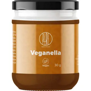 Produkt BrainMax Pure Veganella, Lískooříškový krém s mléčnou čokoládou, 30 g