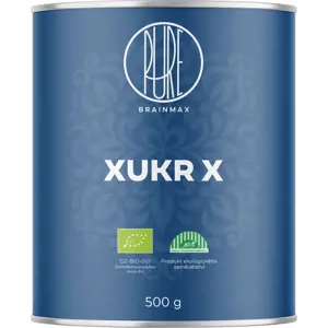 Produkt BrainMax Pure Xukr X, xylitol, BIO, 500 g *CZ-BIO-001 certifikát