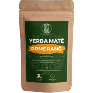 Produkt BrainMax Pure Yerba Maté, Pomeranč, 1000 g