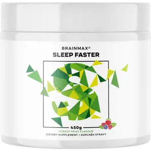 Produkt BrainMax Sleep Faster, GABA UPGRADE! 450 g