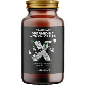 BrainMax Spermidine Chlorella, 100 rostlinných kapslí