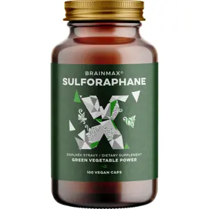 Produkt BrainMax Sulforaphane 35 mg, Sulforafan, 100 rostlinných kapslí