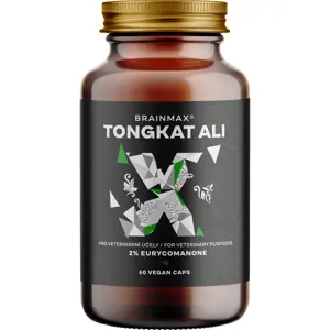 Produkt BrainMax T0ngkat Ali, extrémně silný extrakt, 500 mg, 60 rostlinných kapslí