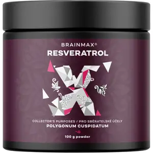 BrainMax Trans-Resveratrol Powder, resveratrol prášek, 100 g