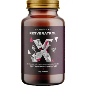 Produkt BrainMax Trans-Resveratrol Powder, resveratrol prášek, 50 g