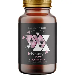 BrainMax Women Beauty Bomb, vlasy, nehty, pleť,  90 rostlinných kapslí